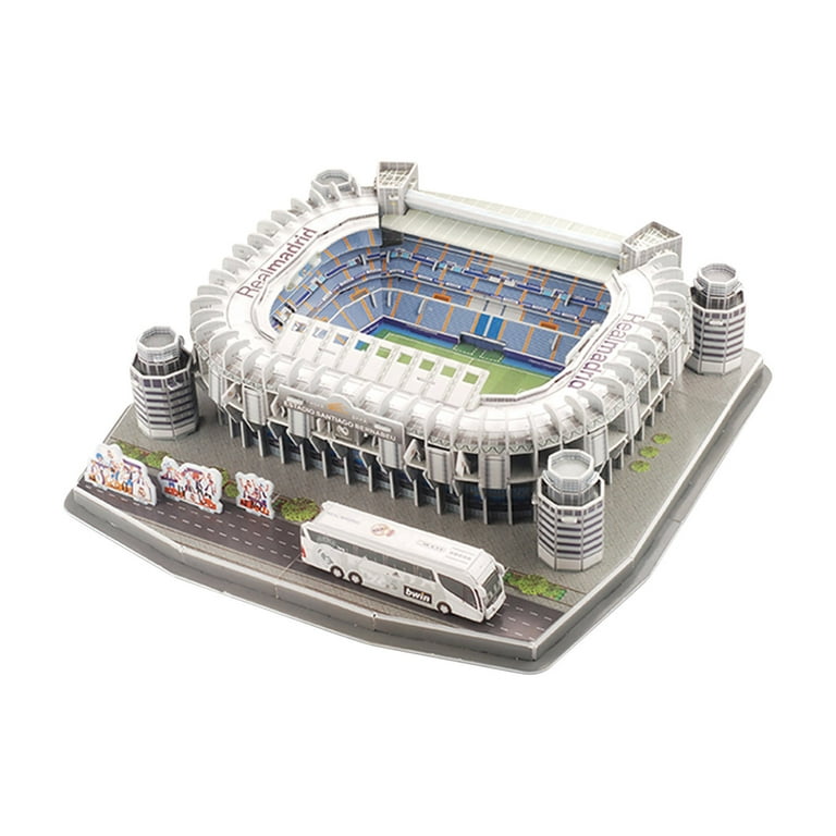 Soccer 'Real Madrid' 3D Wood Jigsaw Puzzle