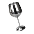 thumbnail image 1 of Copa de Champán de de Acero Inoxidable de 2 Piezas Taza para Beber , l plata, 21cm BLESIY Copa de vino tinto de metal, 1 of 8