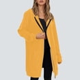 thumbnail image 6 of Women's Jacket Warm Hooded Zip Up Coat Soft Casual Outerwear Lightweight Comfortable Winter Fashion Top, 6 of 8