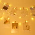thumbnail image 4 of Inteprter adornos de ilustraciones de luz de hadas lámparas LED con pilas encantadoras iluminación decorativa impermeable blanco cálido / 4 metros Kits de decoración para fiestas Warmweiß/3 Meter Inteprter HA061916-03, 4 of 6