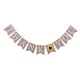 thumbnail image 5 of ADDHAT Banner Decorativo De Girasol Y Lino Con Letras De Gracias Para Eventos Especiales, 5 of 7