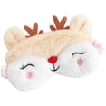 thumbnail image 4 of Christmas Sleep Mask Cartoon Cute Blindfold Eye Cover Eye Mask Eyeshade for Girl, 4 of 6