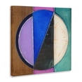 thumbnail image 2 of Stupell Industries Modern Split Symmetry Circle Canvas Art, 36 x 36, by Matthew Finger, 2 of 8