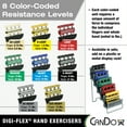 thumbnail image 6 of CanDo 10-0744 Digi-Flex Hand Exerciser, Finger 9.0 lb/Hand 31.0 lb, Black-X-Heavy, 6 of 6