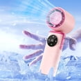thumbnail image 5 of 6000mAh Handheld Fan Rechargeable High Speed Personal Cooling Fan with 199 Speed Settings Thermoelectric Cool Off Mini Portable Fan for Travel Camping Outdoor by PALIFEUR, 5 of 5