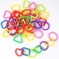 thumbnail image 4 of WORGEOUS 35 piezas de enlaces para bebés anillos Geométricos Cadenas de enlace de juguetes anillos para bebés juguetes a mano, 4 of 8
