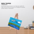 thumbnail image 1 of 10Pcs Mini Wooden Artist Easel-Triangle Wedding Table Stand Display Holder - 15 X 8 Cm, 1 of 5