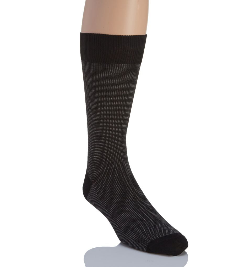 Pantherella Men's Merino Wool Sock Tudor design Navy  Sizes Med & Large NEW 