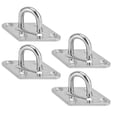 thumbnail image 5 of 4-Pack 304 Stainless Steel Eye Plates, Ceiling/Wall Mount Hooks for Swings, Hammocks, and Decorations, 5 of 8