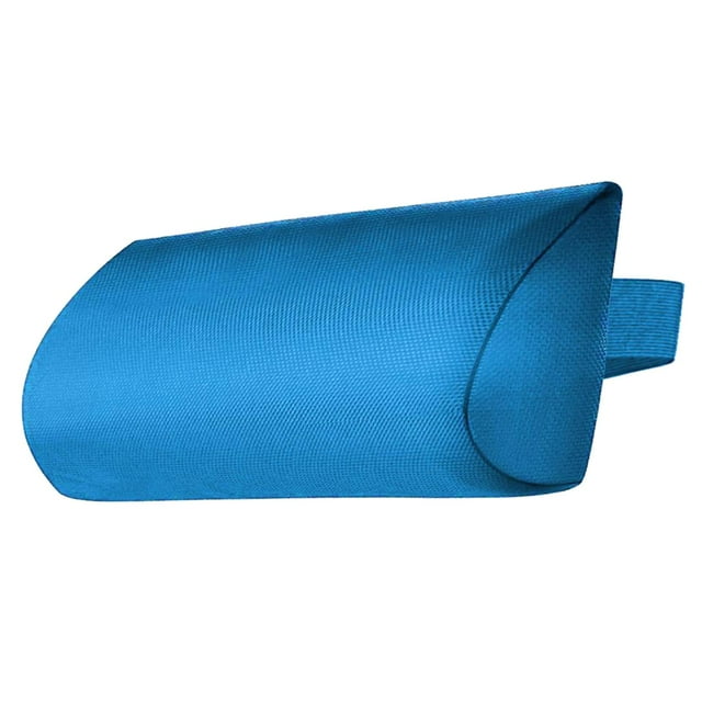 veasfak Lounge Chair Lunch Break Folding Wicker Chair Sponge Pillow Sky Blue