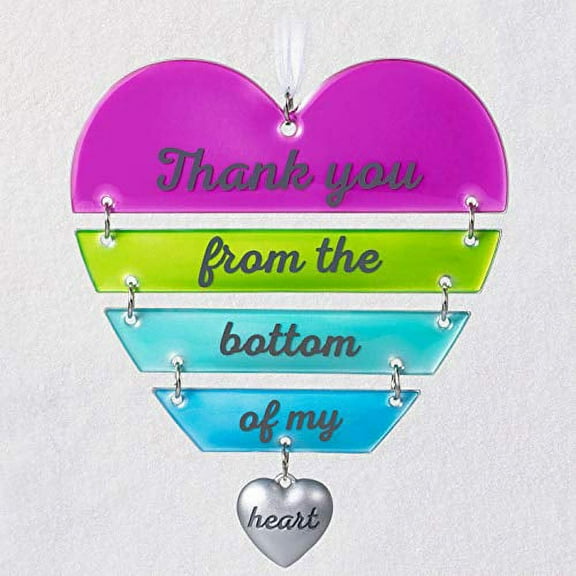 Hallmark Keepsake Christmas Ornament 2020 So Grateful Heart Metal