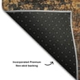 thumbnail image 5 of Addison Rugs Mayfield Premium Machine Washable Transitional Abstract Paprika Rectangle Rug, 10' x 14', 5 of 6