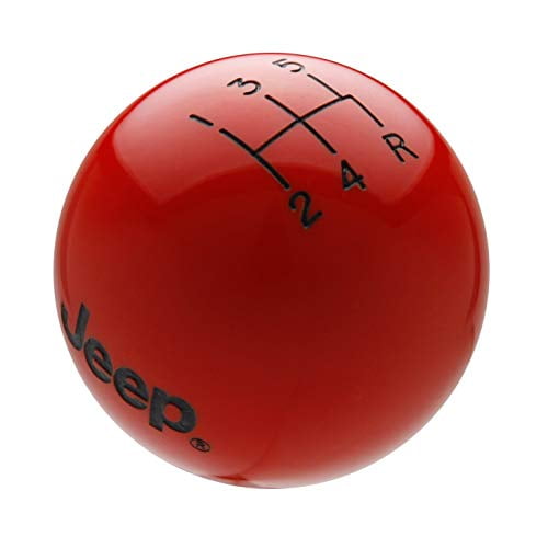 Speed Dawg M507JPEBK5RDR Shift Knob (Jeep Logo 5 Speed Reverse Lower