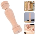 thumbnail image 1 of BRIGHTFUFU Wood Baluster Solid Wood Khaki 1Pcs Stair Railing Column, 1 of 8