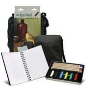 Royal & Langnickel Pastel Pencil 15pc Travel Art Satchel Set