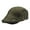 Army Green, variant on harmtty Warm British Style Adjustable Buckle Thickened Fleece Lining Beret Hat Winter Flat Peaked Mid-aged Men Knitting Forward Hat Costume Accessories Dark Gray