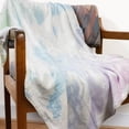 thumbnail image 7 of Everything Comfy Cow Print Decorative Throw Blanket, 42" X 60", Pastel Gradient, 7 of 7