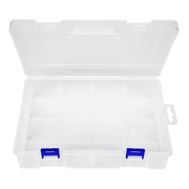 Contenedor De Joyas D306 Organizador De Almacenamiento De Plástico Transparente