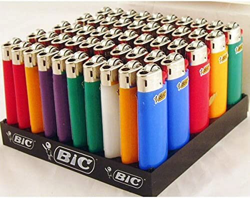 BIC Classic Lighter 50ct Tray Regular Lighter