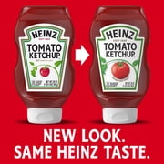 (12 pack) Heinz Tomato Ketchup Inverted Squeeze Bottle, 1 Bottle, for Easy Sharing and Easy Serving, Gluten-Free, 20 oz