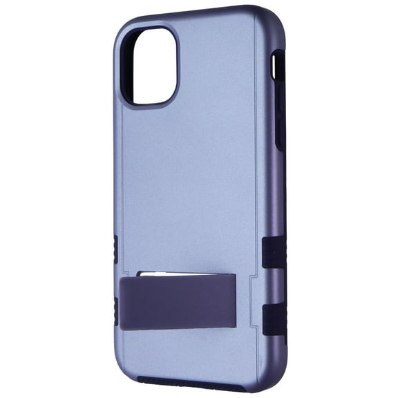 Quikcell Advocate Kickstand Case for Apple iPhone 11 - Light Blue / Dark Blue