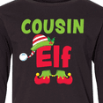 thumbnail image 4 of Inktastic Christmas Cousin Elf Long Sleeve Youth T-Shirt, 4 of 5