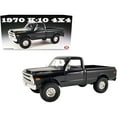 thumbnail image 3 of 1970 Chevrolet K10 4x4 Pickup Truck Black Limited Edition to 1050 pieces Worldwide 1/18 Diecast Model Car by ACME, 3 of 3