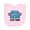 AD-Pink, variant on Inktastic Drag Racing is My Thing with Flags Newborn Bib