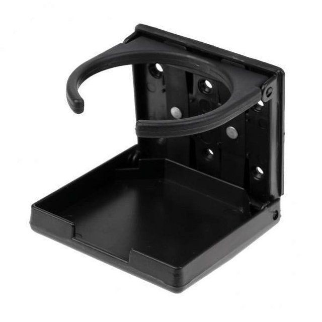 Portavasos plegables Strade Fareast Limited negro 3 piezas