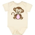 thumbnail image 3 of Inktastic Monkey Girls Baby Bodysuit, 3 of 5