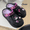 black purple, variant on Kawaii Shoes Kuromi Slippers for Women Cute Garden Clogs Cartoon Indoor Slipper Outdoor Cloud Slides Girls Sandals
