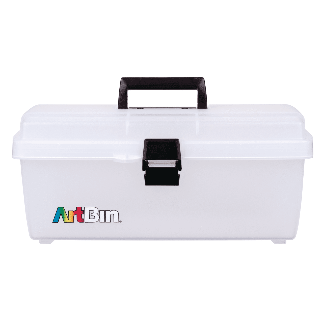 ARTBIN ESSENTIALS LIFT OUT TRAY BOX with HANDLE is CLEAR for CRAFT STORAGE case 