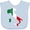 AE-Light Blue, variant on Inktastic Italian Map Flag Boys or Girls Baby Bib