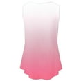 thumbnail image 3 of Camisole Tops for Women Plus Size Loose V Neck Sleeveless T Shirts Dot T Shirts Baggy T Shirt Sports Gym Work Shirts Strappy Casual Loose Tee Top Blouse Tunic Womens Summer Tank Tops, 3 of 4