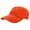 Orange, variant on Adult Unisex Baseball Hat Cap 100% Cotton Plain Blank Adjustable Size. Orange
