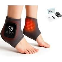 Vita Feet Relieve,2026 Upgrade Vita Feet Relief Massager,Triple Method Massager with 3 Vibration Modes & 5 Heat Levels,Wireless Heated Foot & Ankle Wrap,for Neuropathy (Grey-1Pcs)