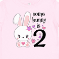 thumbnail image 4 of Inktastic Somebunny is Two-second Birthday Bunny Boys or Girls Baby T-Shirt, 4 of 5