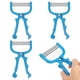 thumbnail image 2 of Depiladora facial manual de 3 piezas, suministros para el cuidado facial (azul), 2 of 6