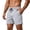 Light Gray_001, variant on Domuza Men's Linerless Workout Shorts Lightweight for Running Sports Athletic Gym with Pockets White 2XL