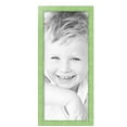 thumbnail image 2 of ArtToFrames 13" x 31" Pale Green Picture Frame, 13x31 inch Green Wood Poster Frame (WOM-4605),  Pack, 2 of 7