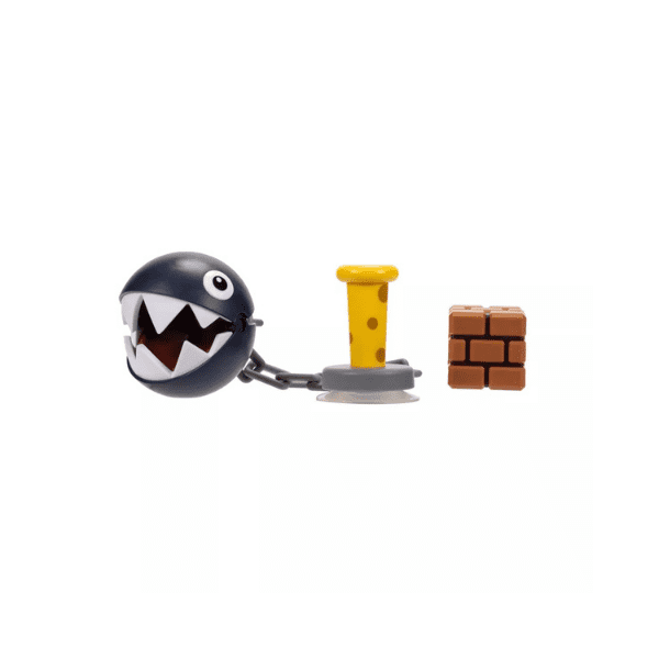 World of Nintendo Wave 48 Chain Chomp Action Figure [with Block