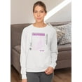 thumbnail image 2 of California Power 1850 Sweatshirt Women -Image by Shutterstock, Female x-Large, 2 of 4
