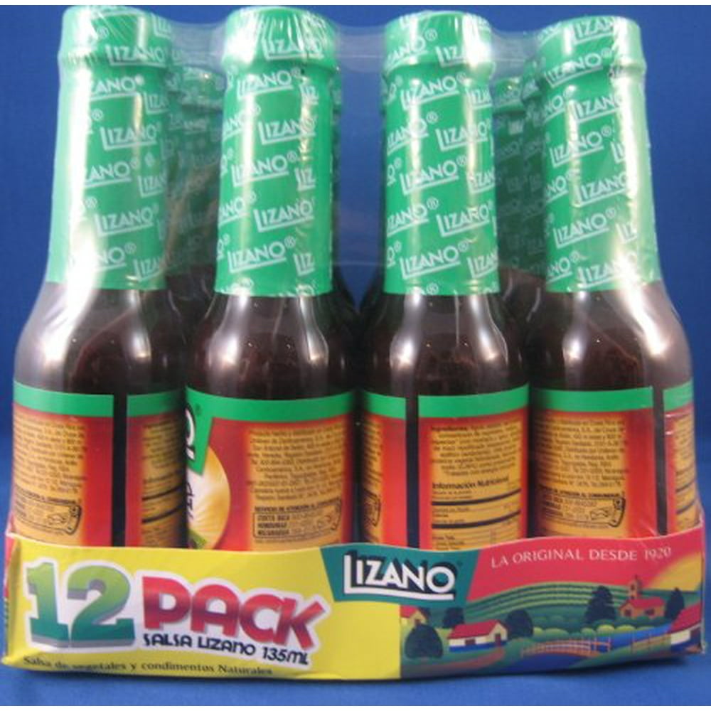 Lizano Salsa Sauce 4.5 Oz 12pack Costa Rica