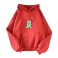 thumbnail image 1 of Chandail à Capuchon à Capuche pour Femmes Automne Hiver Chandail à Capuchon chandail Décontracté Chandail en Molleton à Capuche Sport Vêtements d'Extérieur Chauds Hauts à Capuche, 1 of 3