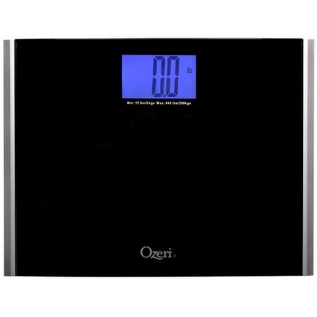 Pro 5th Scale - Ozeri Precision Pro II Digital Bath Scale (440 lbs Capacity) with Weight Change Detection Technology