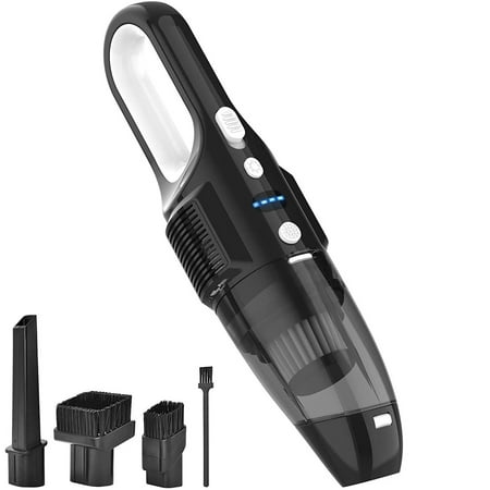 

GWAABD Smart Home Devices Portable USB Rechargeable Cordless Handle Car Vacuum Cleaner for Laptop