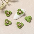 thumbnail image 4 of Joernso 5Pcs Flower Nail Decor Fashionable Stylish Nail Accessories Artificial Pearl Flower Nail Art Stud for Salon, 4 of 8