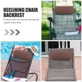 thumbnail image 2 of MasteelfCA Coussin Repose-Tête Chaise de Plage Maison Accessoire de Chaise avec Bande Élastique, 2 of 8