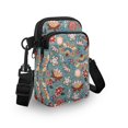 thumbnail image 3 of HELLHERO Astronaut Skateboard Pattern Shoulder Purse Lightweight Adults for Outdoor Travel Daily Use 4.33"x1.97"x7.09", 3 of 7