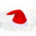 thumbnail image 3 of Singing and Dancing Electric Christmas Santa Hat, Electric Christmas Hat, Plush Red and White Musical Christmas Hat, Swing Musical Funny Toy Hat for Christmas New Year Party Supplies Xmas, 3 of 8
